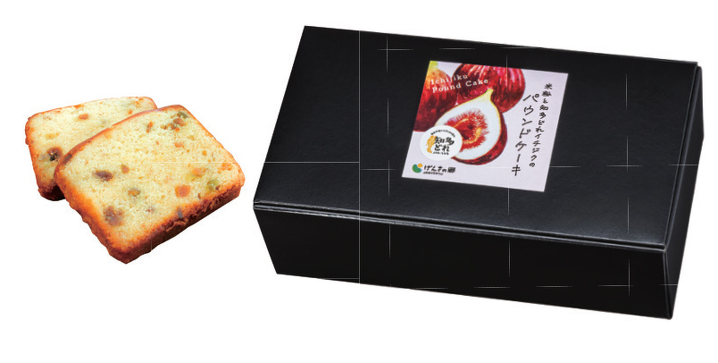 かんかんてらすオリジナル いちじくのパウンドケーキ 鏡石産いちじく使用 焼き菓子 洋菓子 デザート ギフト ご当地スイーツ F6Q-341